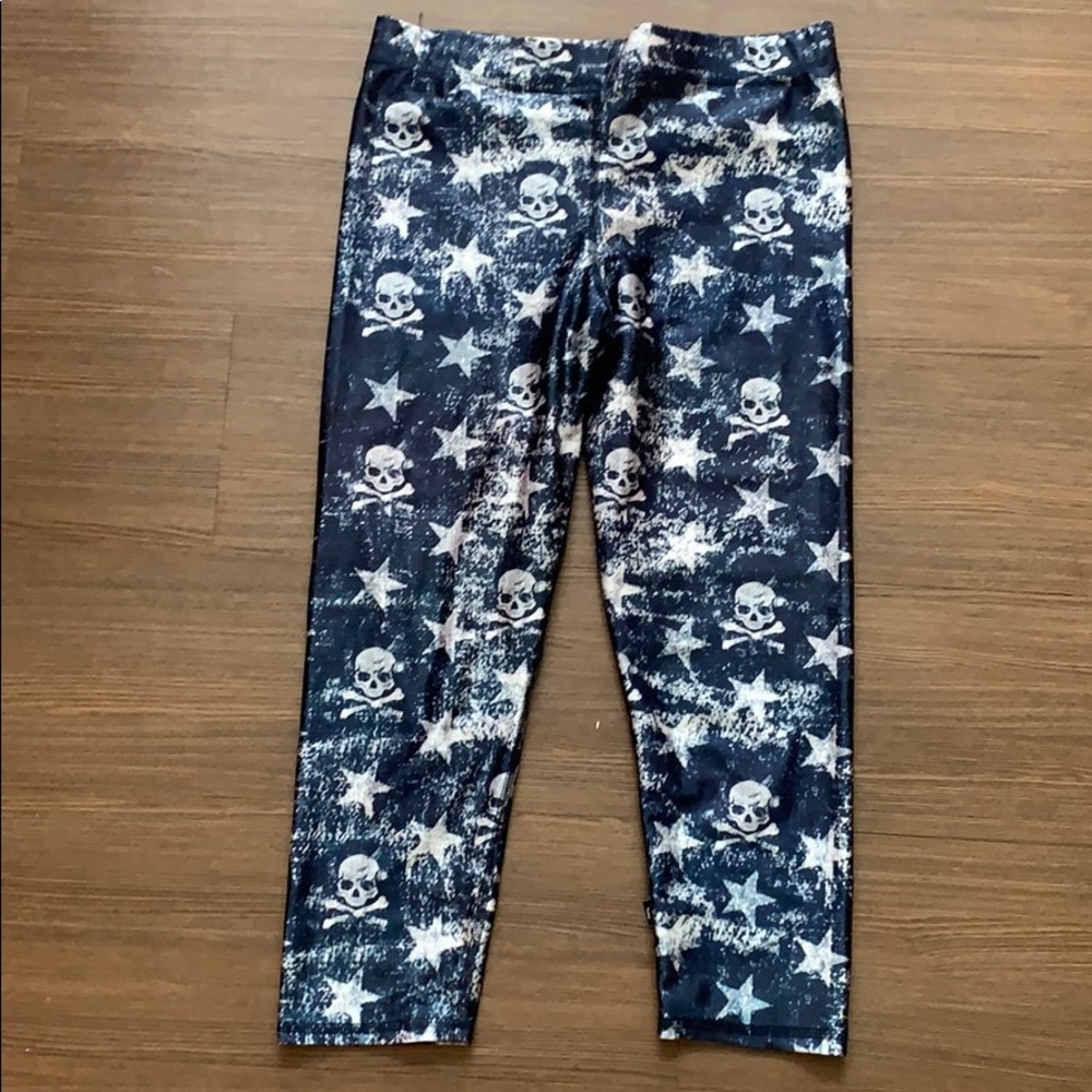 Terez SoulCycle Crop Leggings Size L